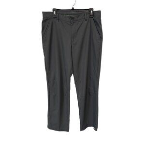 Izod Golf Slim Fit Pants 34 x 30 Performance Gray Outdoor Athleisure Polyester